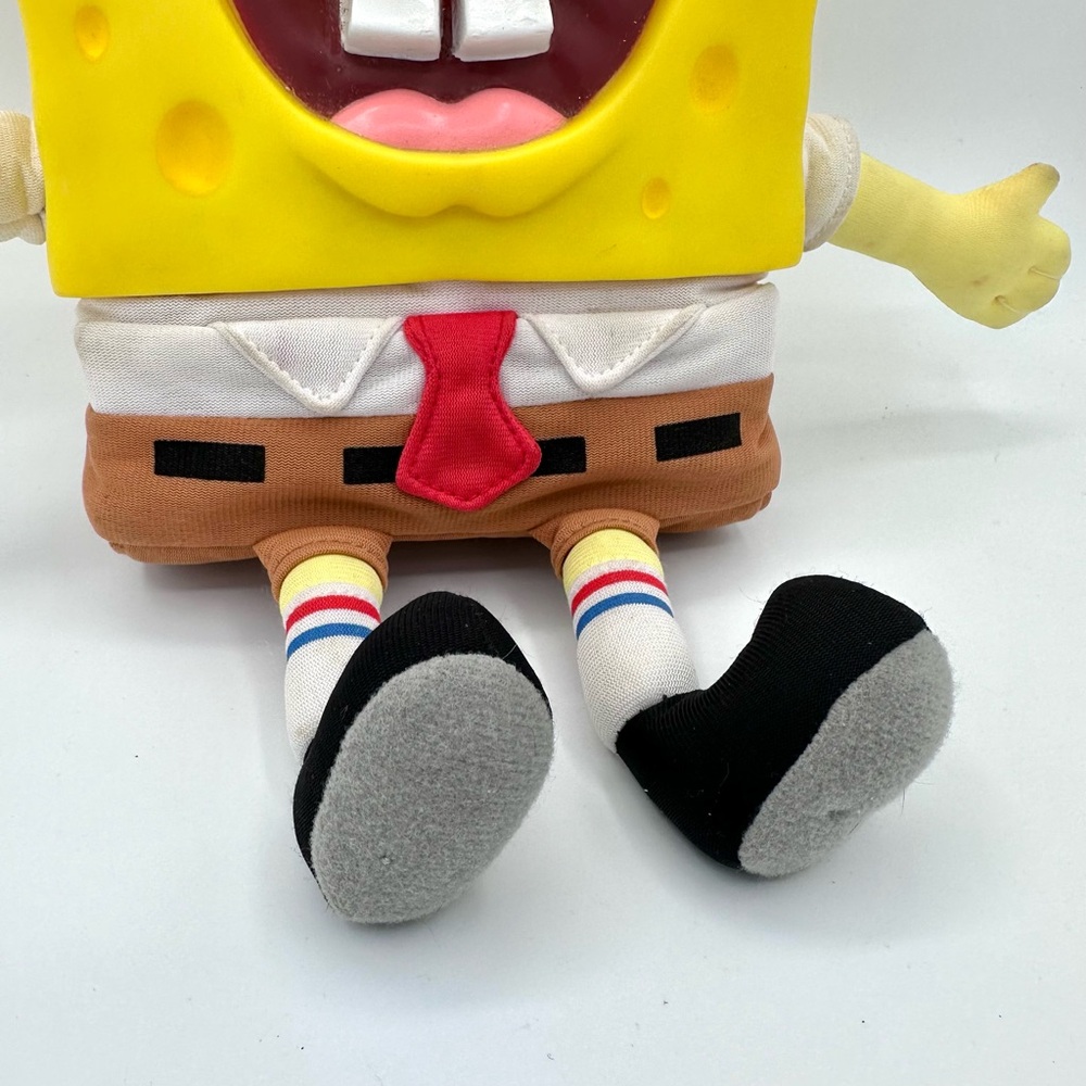2005 SpongeBob SquarePants Knows Your Name Talking Plush Figure - RARE HTF - Picture 8 of 13
